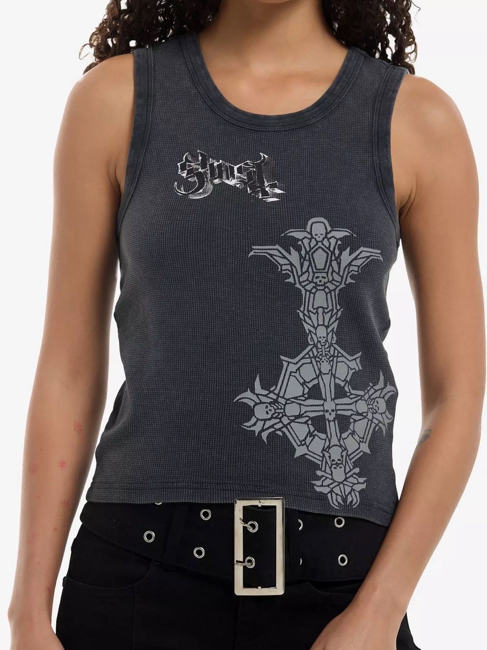 Ghost Grucifix Tank Top Hot Topic Papa Emeritus Nameless Ghouls